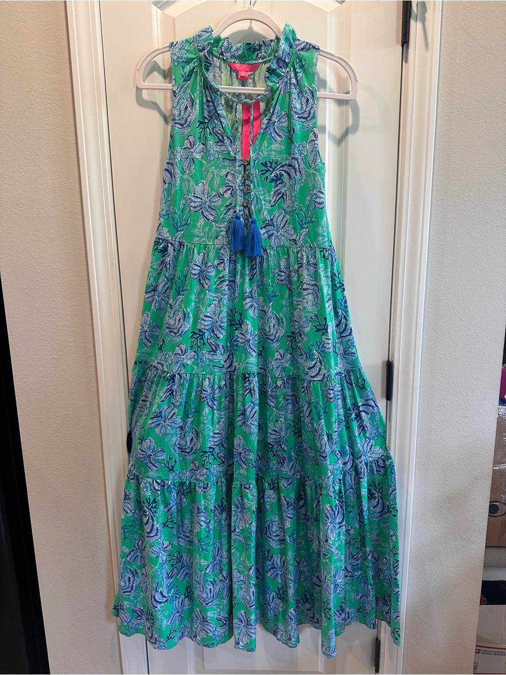 Lilly Pulitzer Malone Maxi Dress NWT SZ XS MSrP $248 - Picture 2 of 10